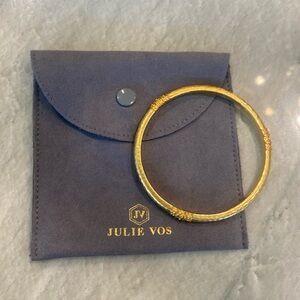 Julie Vos 24k Gold plated Catalina Bangle